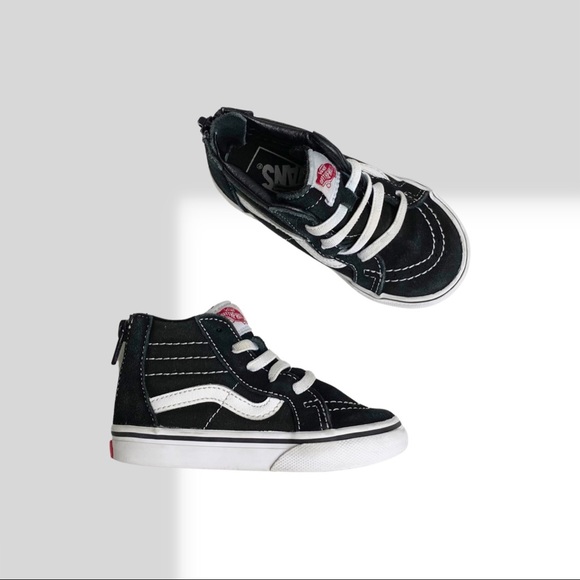 SOLD🏷 Vans Old School Sk8 Hi Black - Picture 1 of 8